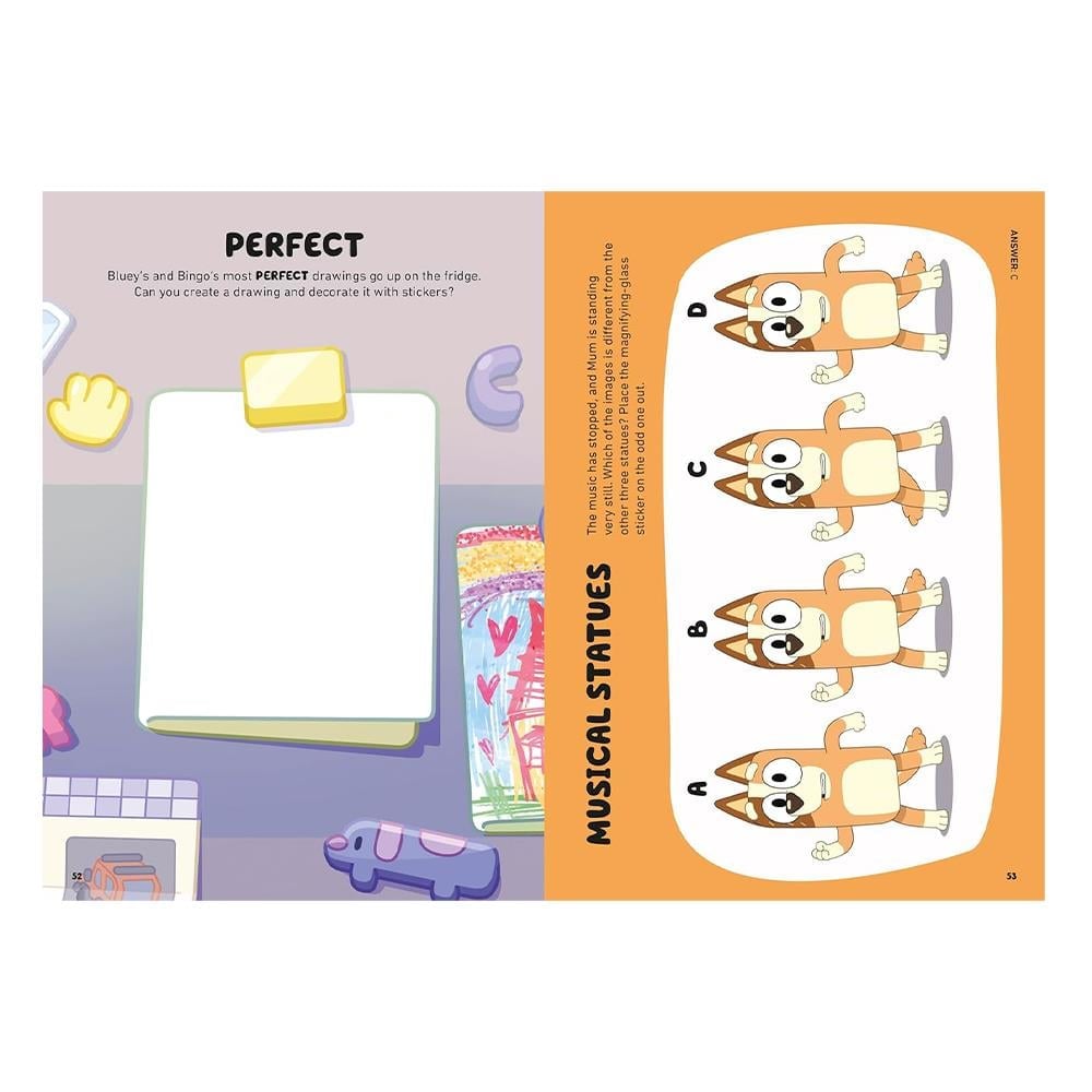 Ladybird Bluey - Super Stickers An Activity Book - Kitap - Görsel 3