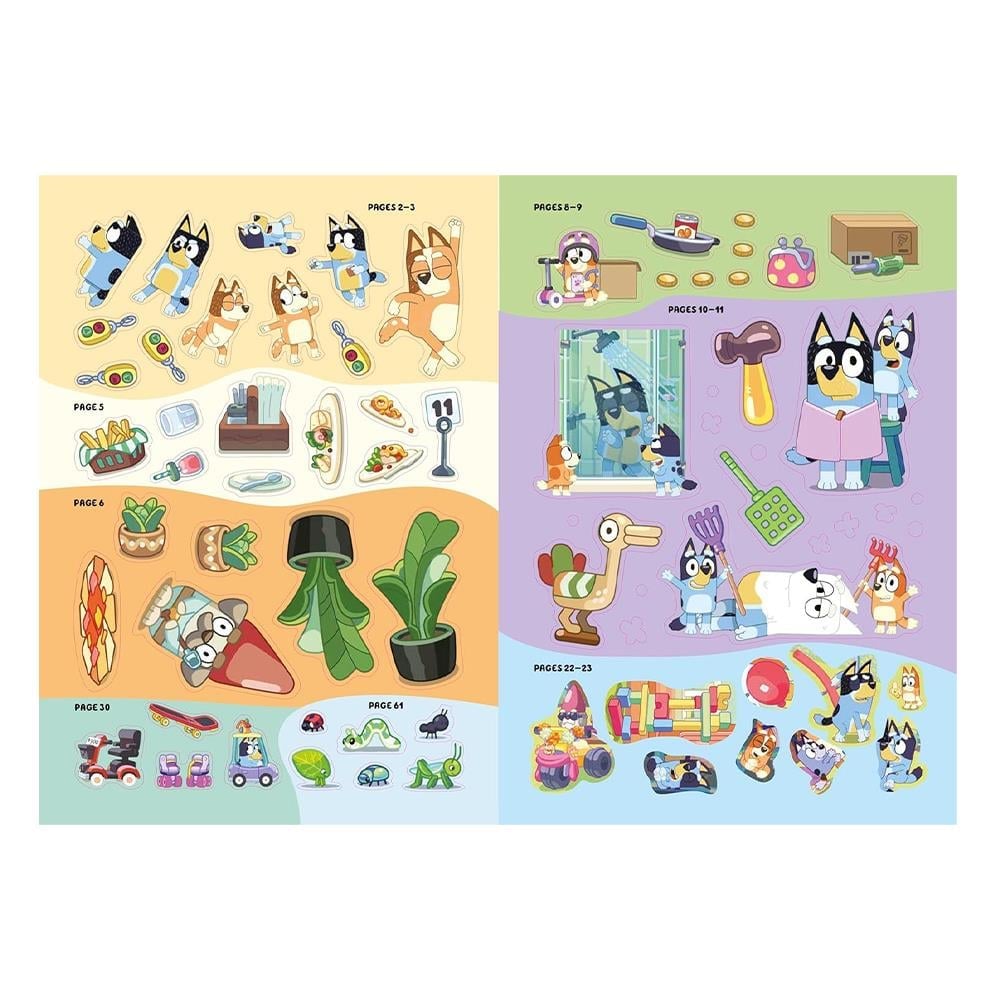 Ladybird Bluey - Super Stickers An Activity Book - Kitap - Görsel 4