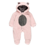 Boboli Kışlık Kız Bebek Tulum Pembe
