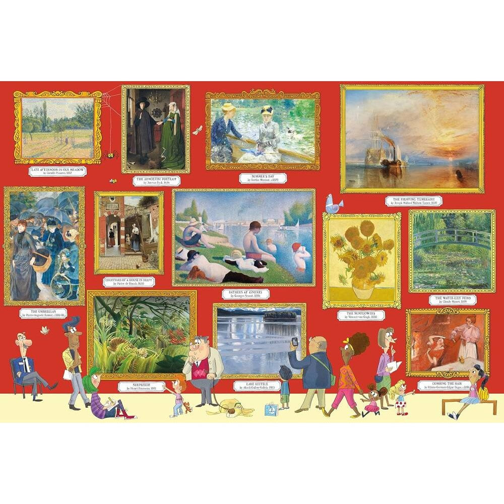 Ladybird Book And Jigsaw: Art Gallery - Kitap - Görsel 2