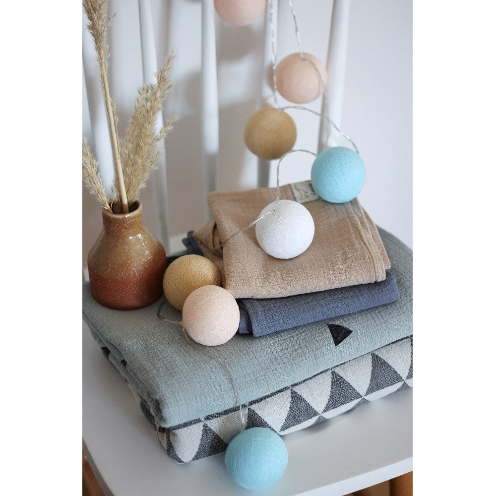 Boule De Petite Işıklı Top Creamy