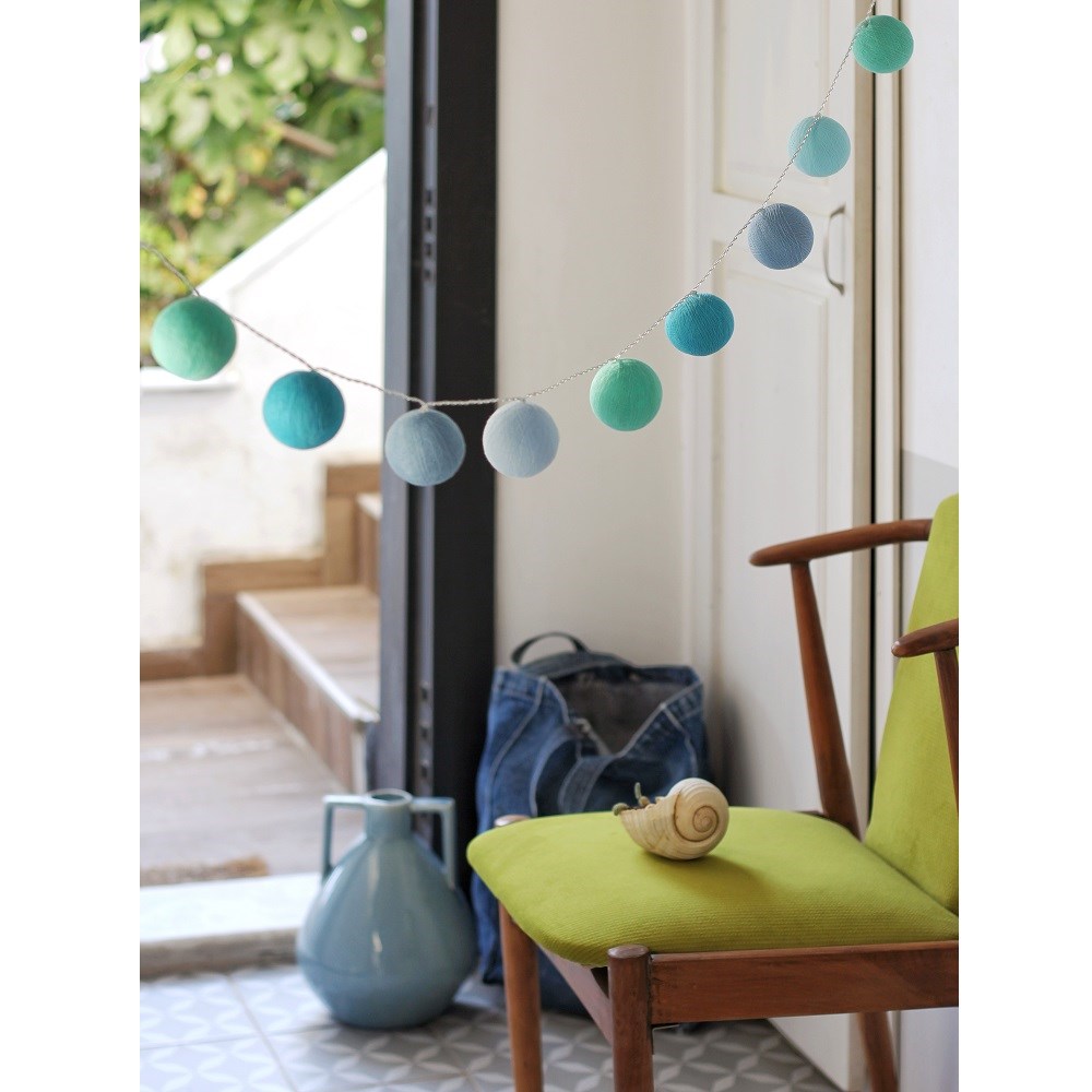 Boule De Petite Işıklı Top Ocean Blue