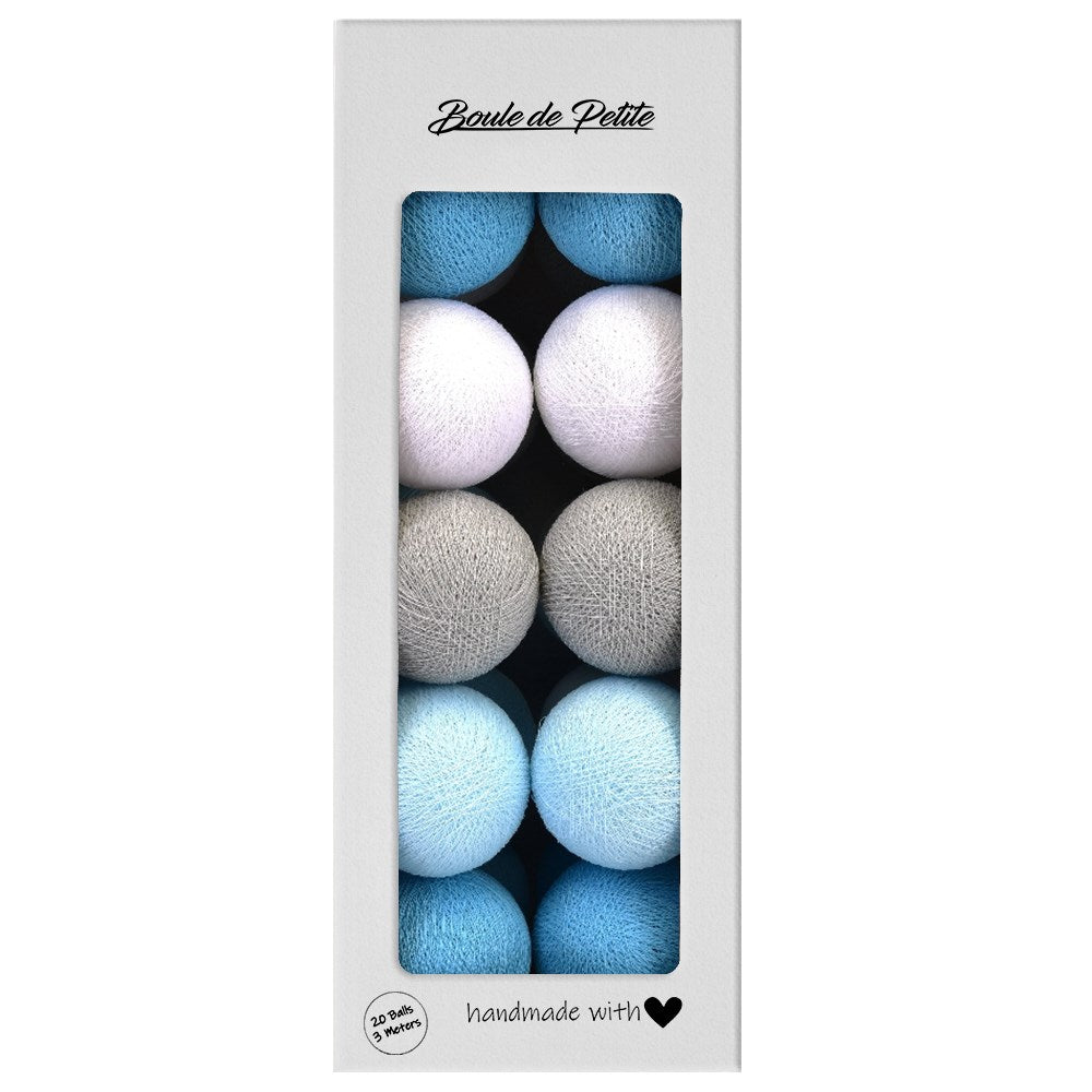 Boule De Petite Işıklı Top Sky Blue