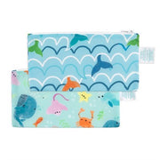 Bumkins Küçük 2'li Atıştırma Çantası - Rolling With The Waves