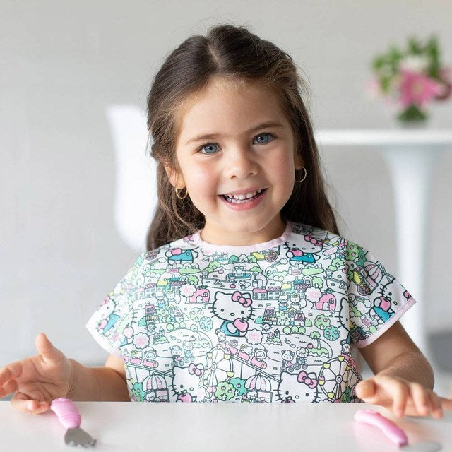 Bumkins Uzun Kollu Önlük (6-24 ay) - Hello Kitty