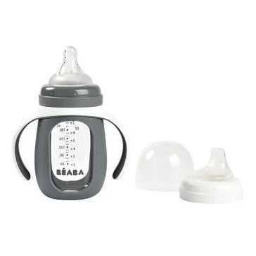 Beaba 210 Ml Cam Biberon Mineral Grey