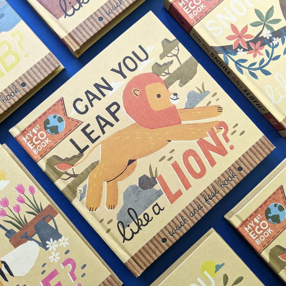 North Parade Publishing Can You Leap Like a Lion? (Eco Cased Books) - Eğitici Oyuncak - Görsel 2