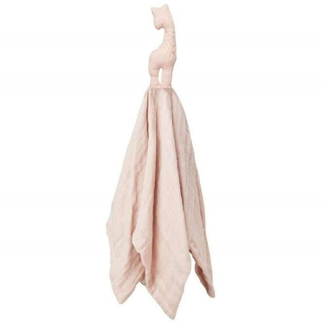 Cam Cam Bebek Müslin Uyku Arkadaşı Zürafa - Blossom Pink STD