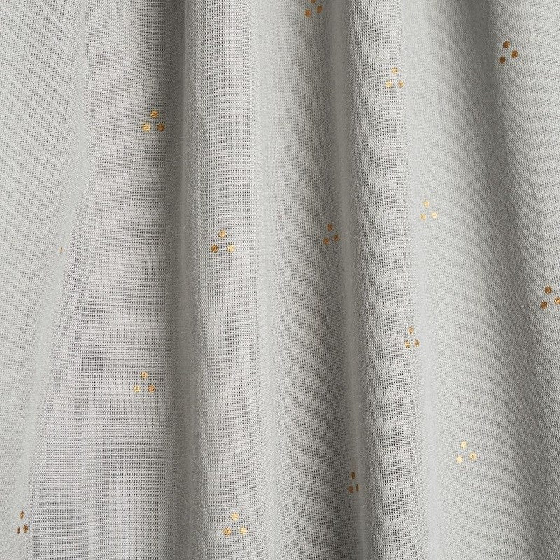 Cam Cam Dot Grey Cibinlik 50x250 cm