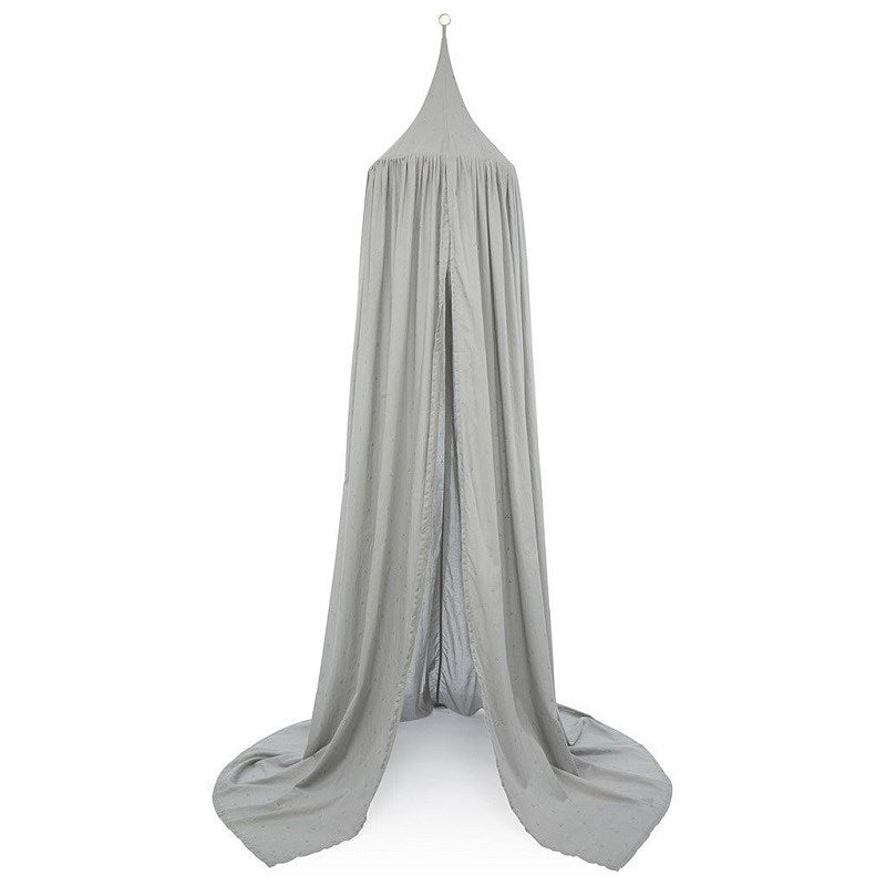 Cam Cam Dot Grey Cibinlik 50x250 cm