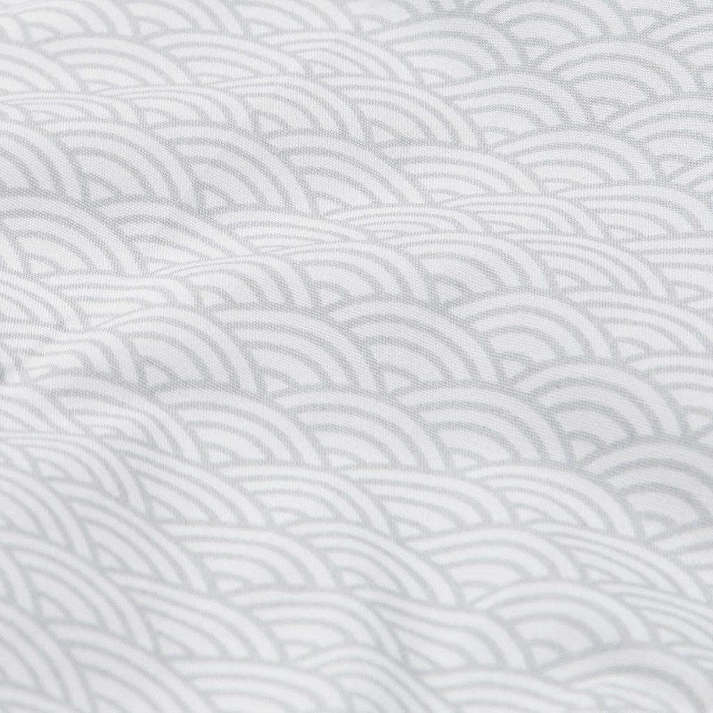 Cam Cam Grey Wave Alt Değiştirme Minder Kılıfı 50x65 cm