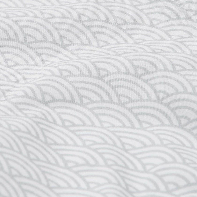 Cam Cam Grey Wave Bebek Çarşafı 60x120 cm