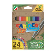 Carioca Ecofamily Joy Süper Yıkanabilir Keçeli Boya Kalemi 24'lü STD