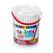 Carioca Joy Süper Yıkanabilir Keçeli Boya Kalemi 100'lü Kova STD