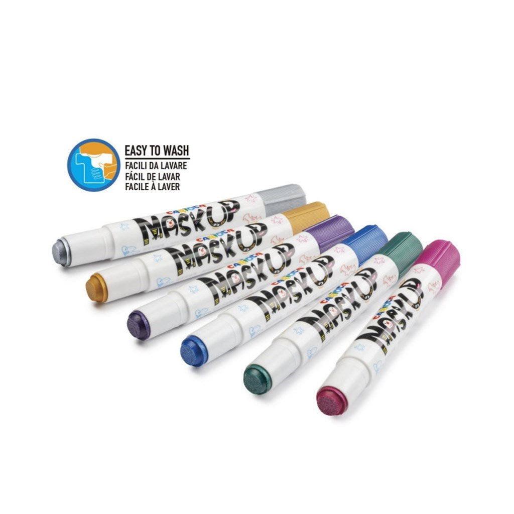 Carioca Mask Up Yüz Boyası Metalik 6 Renk