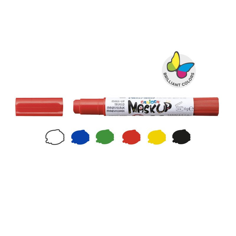 Carioca Mask Up Yüz Boyası Party 6 Renk
