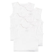 Carter' Bebek Kolsuz Body 5'li Set Beyaz