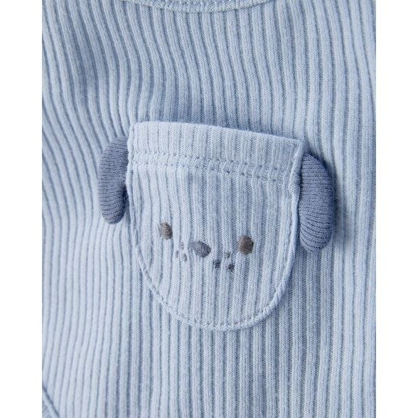 Carters Erkek Bebek Önlük Set 3'lü Paket Mavi