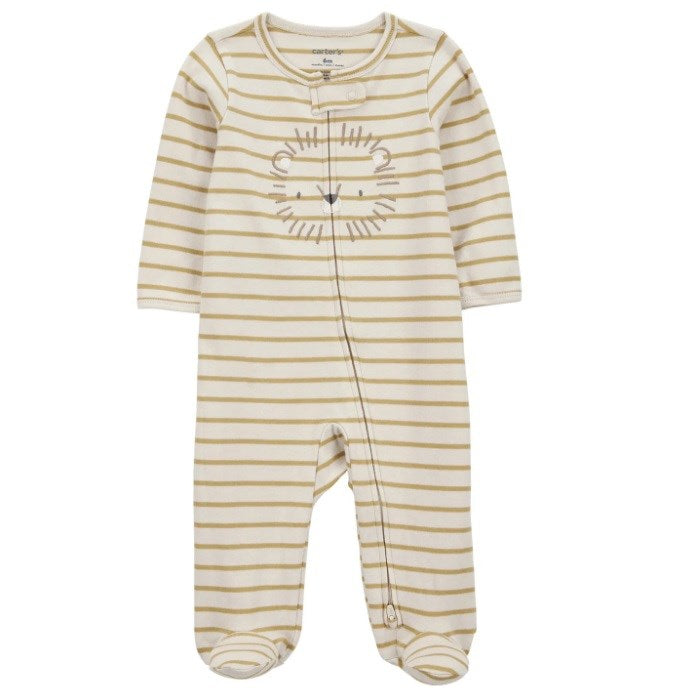Carter's Erkek Bebek Patikli Tulum Bej
