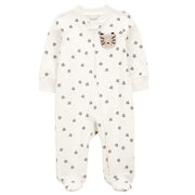 Carter's Erkek Bebek Patikli Tulum Ekru
