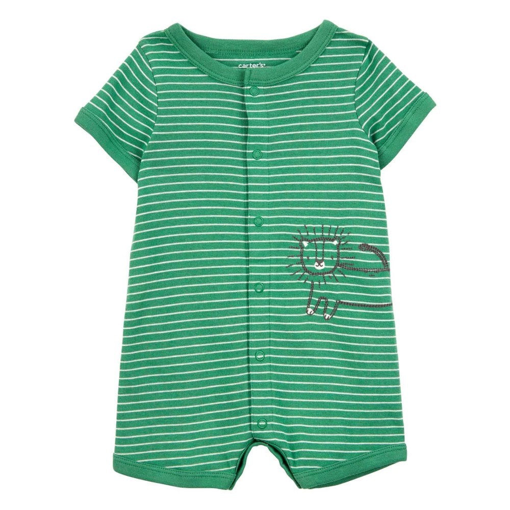 Carter's Erkek Bebek Romper Tulum Yeşil