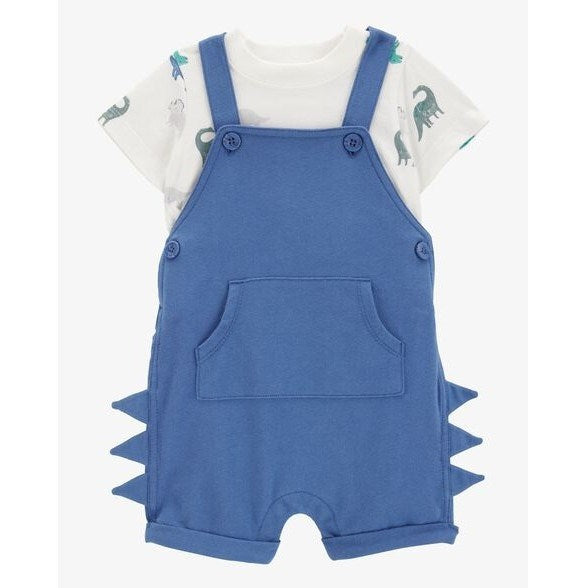 Carter's Erkek Bebek Tulum 2'li Set Mavi