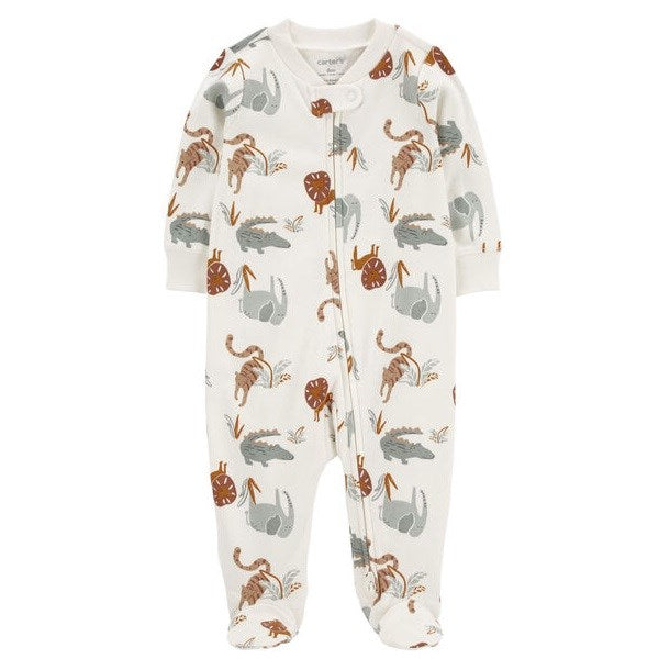 Carters Kışlık Erkek Bebek Tulum Ekru