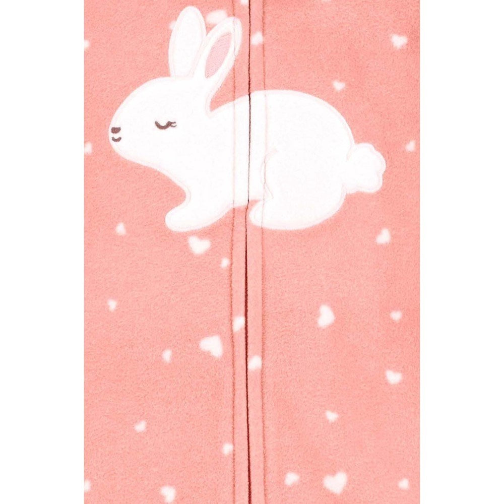 Carter's Kışlık Kız Bebek Polar Tulum Pembe