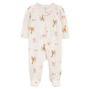 Carters Kışlık Kız Bebek Tulum Ekru