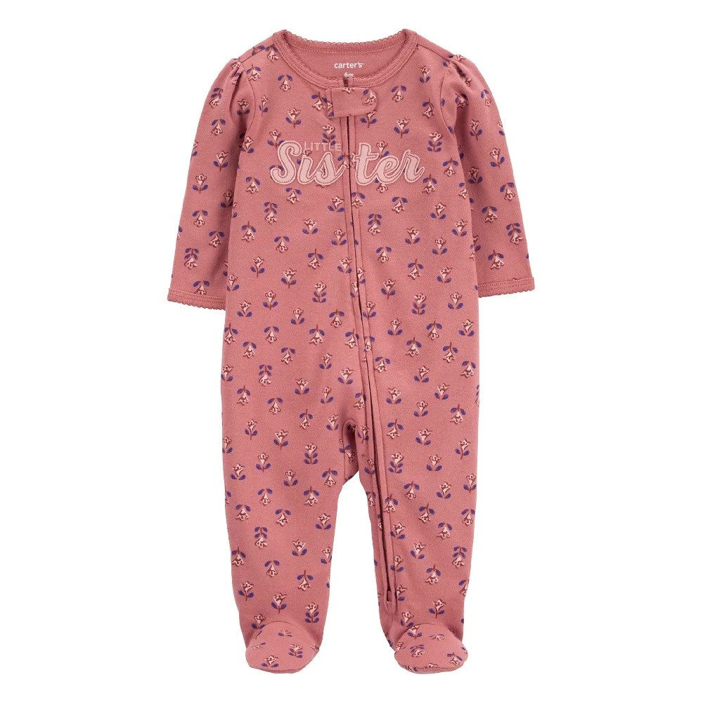 Carters Kışlık Kız Bebek Tulum Pembe