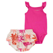 Carter's Kız Bebek Alt Üst Set Fuşya