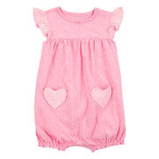 Carter's Kız Bebek Kısa Tulum Pembe