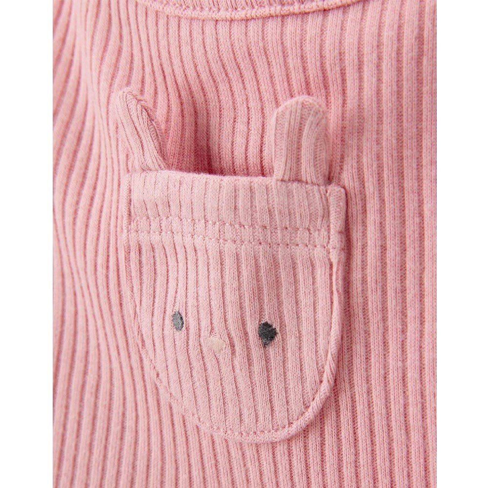 Carters Kız Bebek Önlük Set 3'lü Paket Pembe