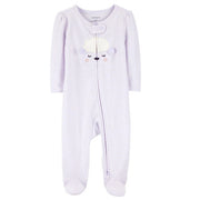 Carter's Kız Bebek Patikli Tulum Lila