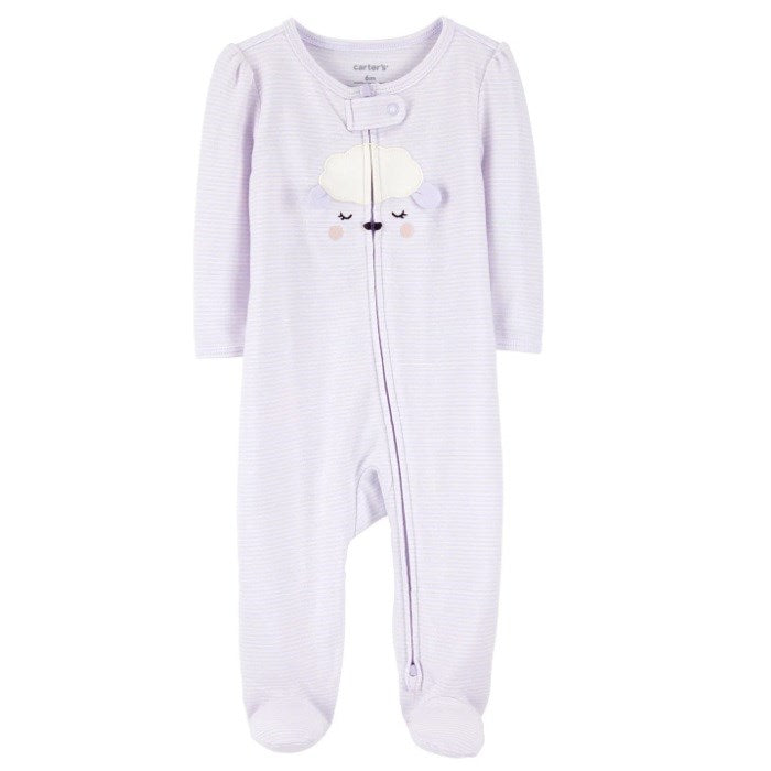 Carter's Kız Bebek Patikli Tulum Lila