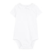 Carter's Layette Kız Bebek Kısa Kollu Body Beyaz