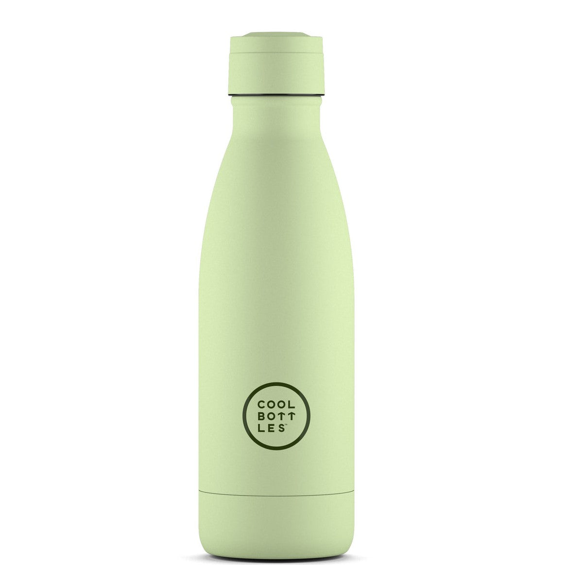 Cool Bottles Paslanmaz Çelik Suluk - The Bottle Pastel Green 350 ml