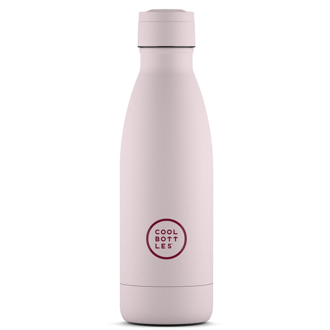 Cool Bottles Paslanmaz Çelik Suluk - The Bottle Pastel Pink 350 ml