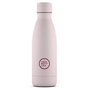 Cool Bottles Paslanmaz Çelik Suluk - The Bottle Pastel Pink 350 ml