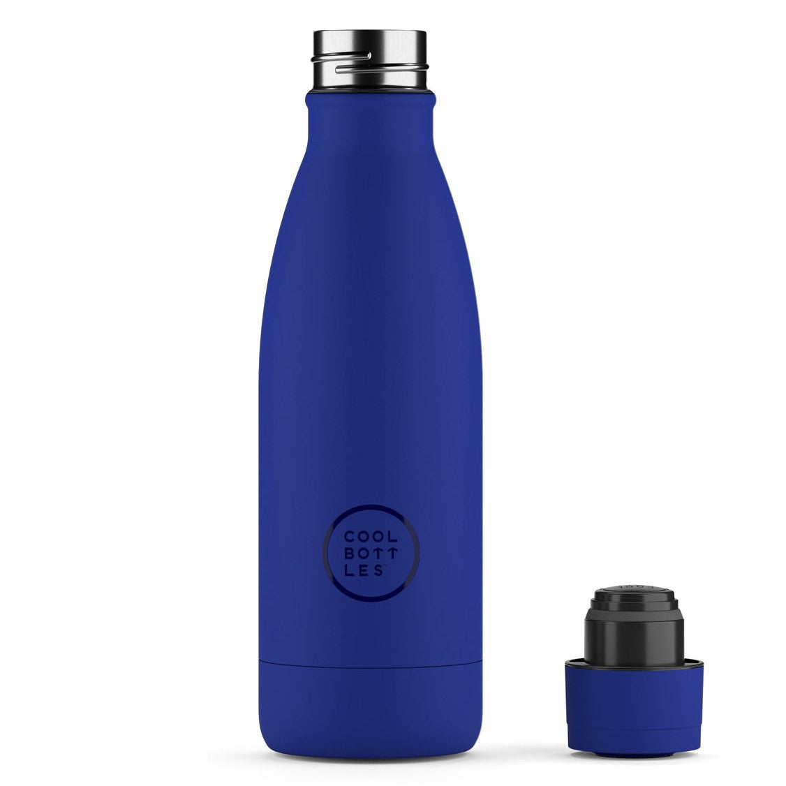 Cool Bottles Paslanmaz Çelik Suluk - The Bottle Vivid Blue 350 ml
