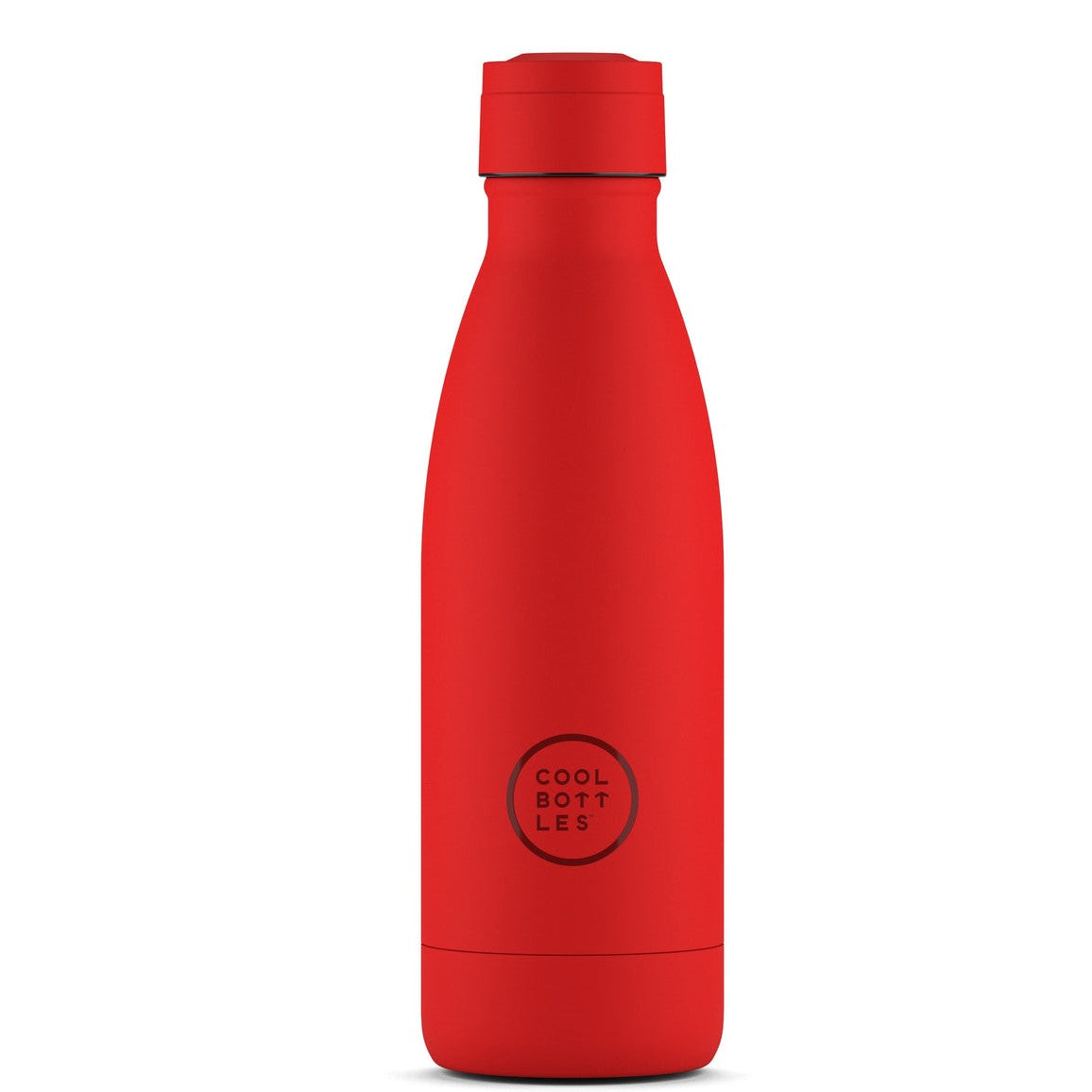 Cool Bottles Paslanmaz Çelik Suluk - The Bottle Vivid Red 350 ml