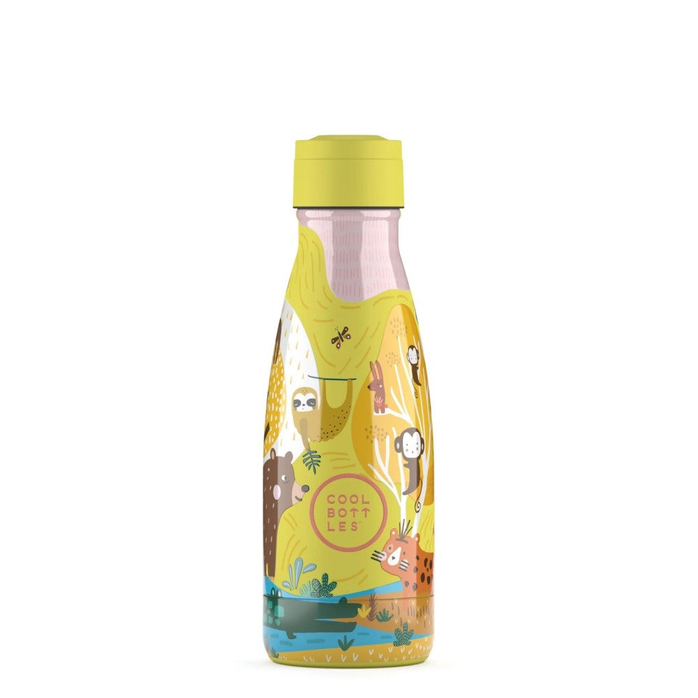 Cool Bottles Paslanmaz Çelik Suluk - The Kids Bottle Jungle Park 260ml