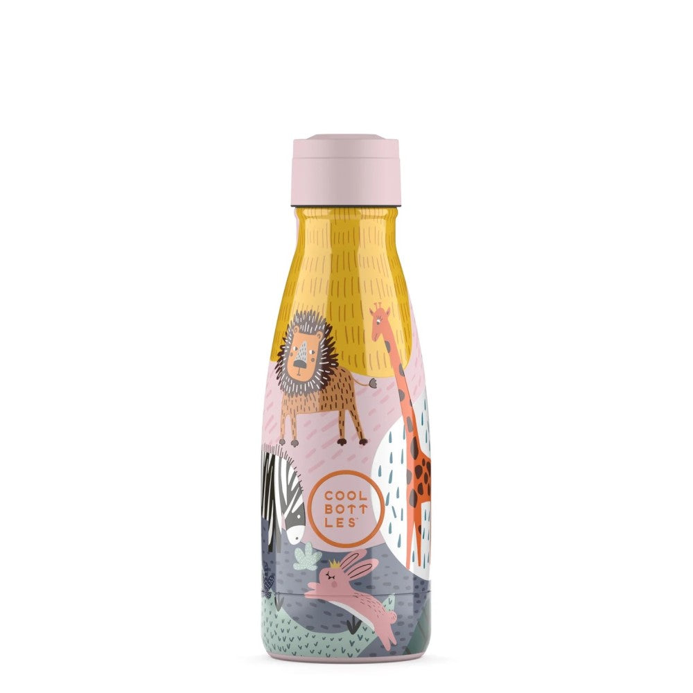 Cool Bottles Paslanmaz Çelik Suluk - The Kids Bottle Savannah Kingdom 260 ml - Görsel 2
