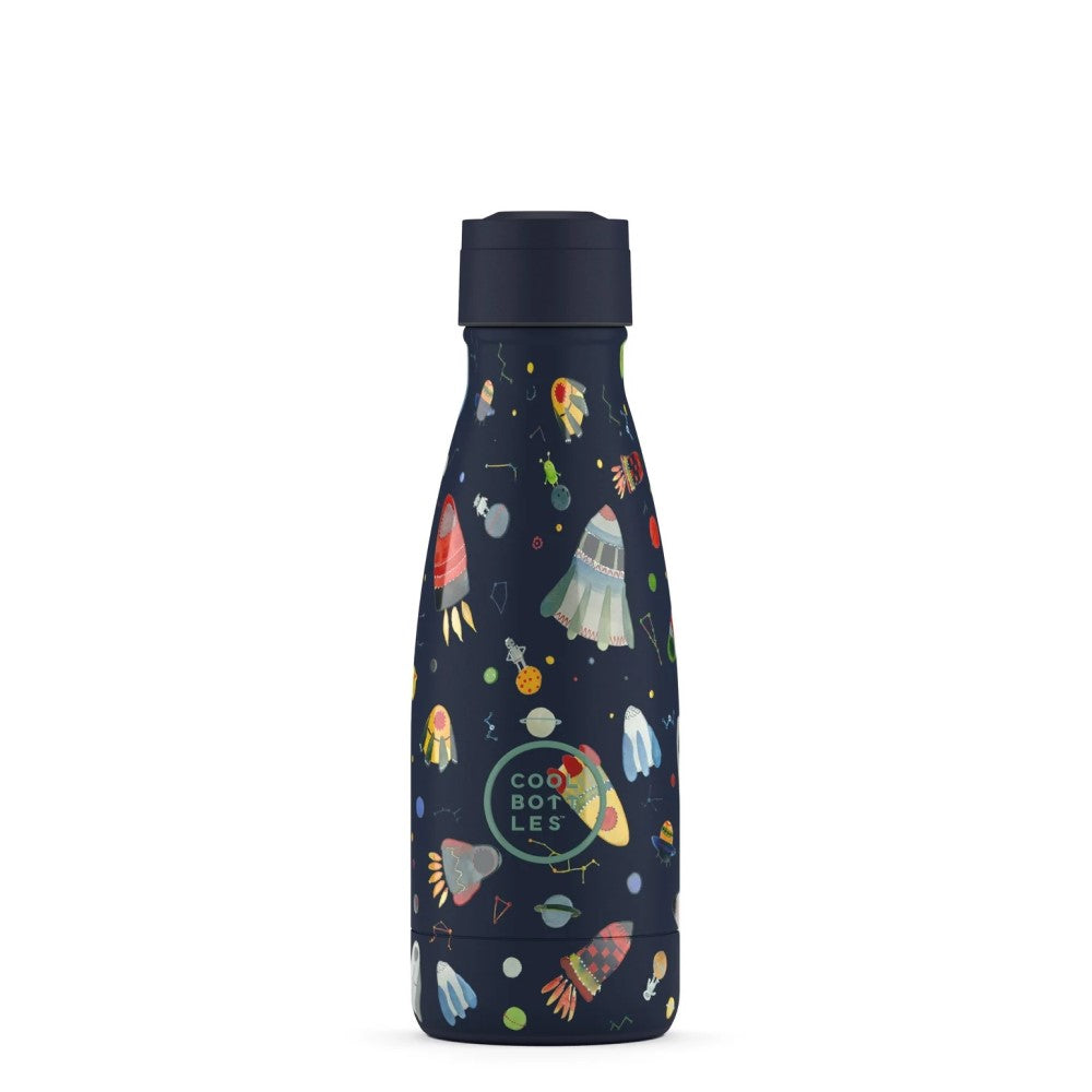Cool Bottles Paslanmaz Çelik Suluk - The Kids Bottle Space Rockets 260 ml - Görsel 2