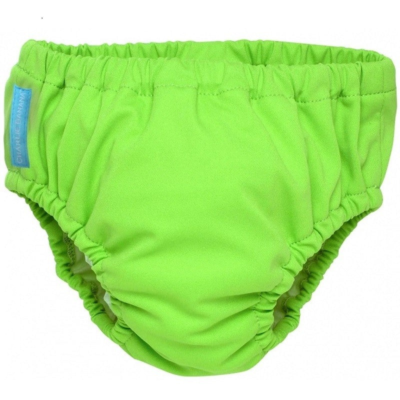Charlie Banana Bebek Alıştırma Külodu Mayo Düz Renk Medium Yeşil
