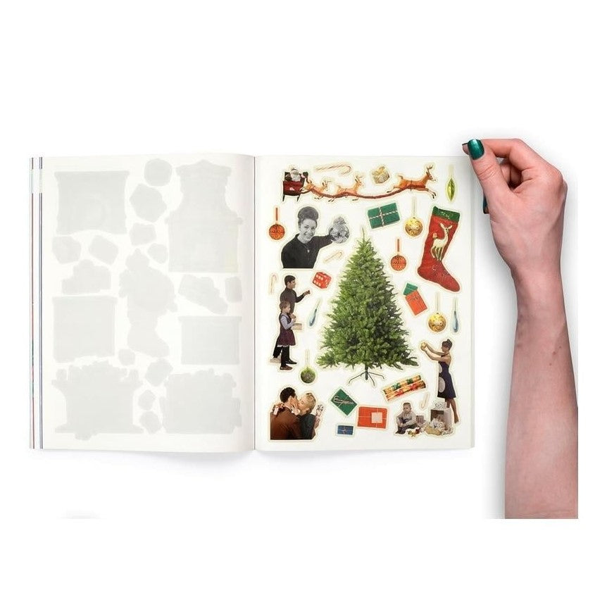 Thames And Hudson Christmas Collage Kit - Cut Up This Book - Kitap - Görsel 2