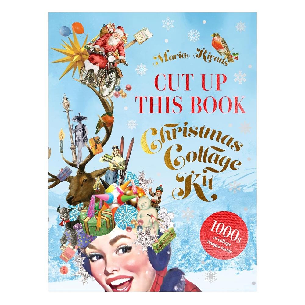 Thames And Hudson Christmas Collage Kit - Cut Up This Book - Kitap