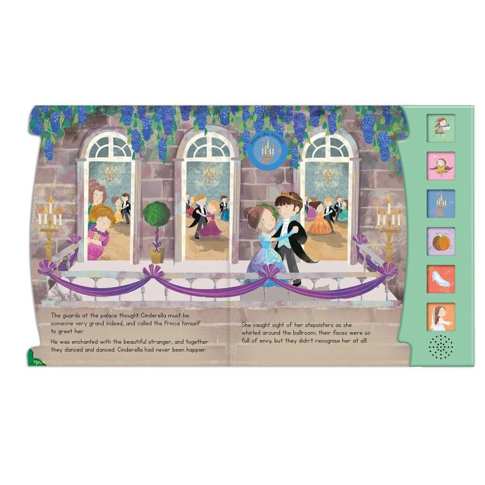 North Parade Publishing Cinderella (Fairy Tale Sound Book) - Eğitici Oyuncak - Görsel 6