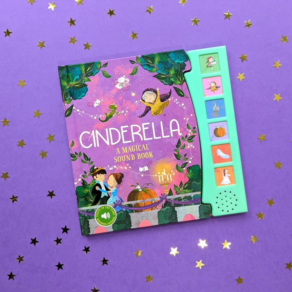 North Parade Publishing Cinderella (Fairy Tale Sound Book) - Eğitici Oyuncak - Görsel 2
