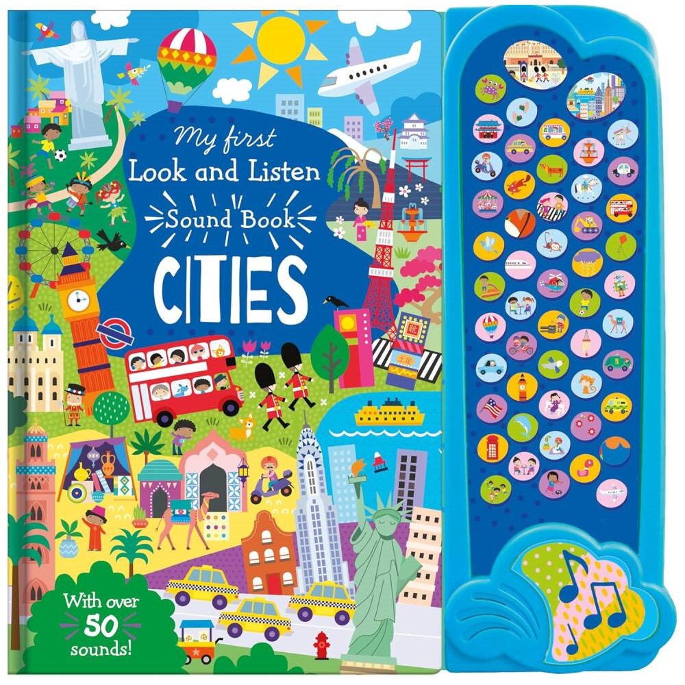 North Parade Publishing Cities (My First Look & Find Sound Book) - Eğitici Oyuncak